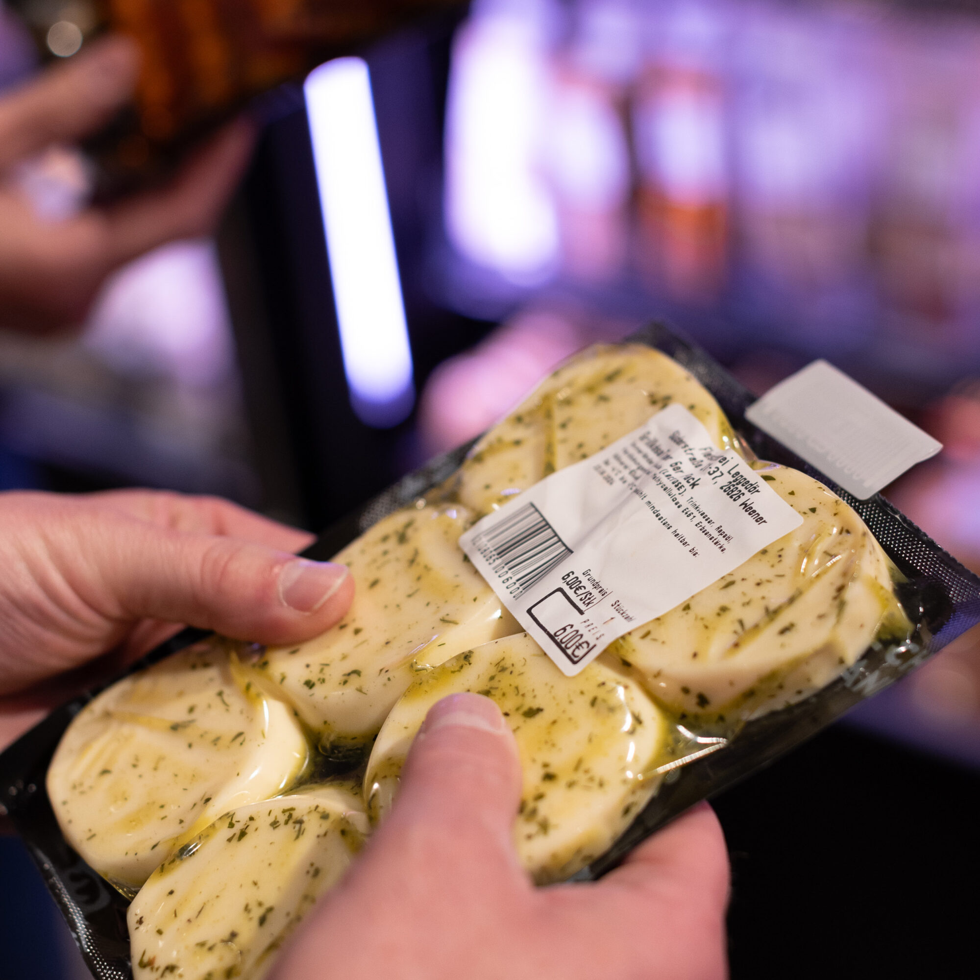 Tiefziehverpackung für Selbstläuferladen