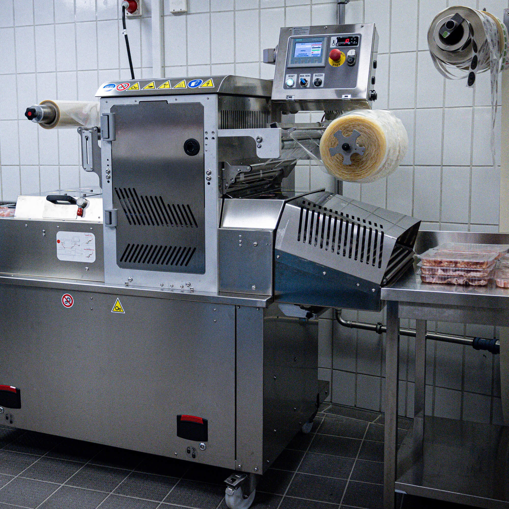 Schalensiegler verpackt